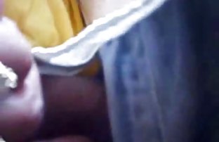 Beautiful black woman in a bar fucks a white man
