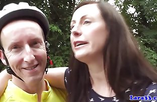 Successfully attached to a mature neighbor's pussy