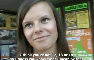 Sexy cutie powerfully cums from fucking pussy with a hefty dick