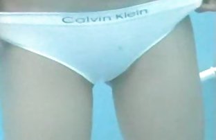 Elena Koshka on massage gave herself to an excited master