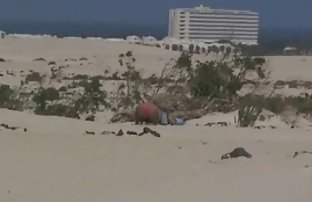Hot blonde has anal sex with her lover by the pool