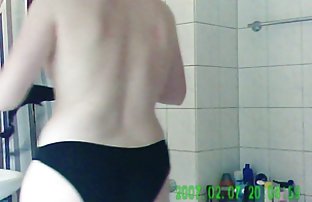 Bald tattooed alpha teaches chick to do penis massage