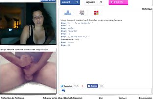 Flexible babe threw on her husband after masturbation