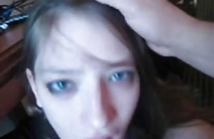 Ukrainian model erotically moves to the camera